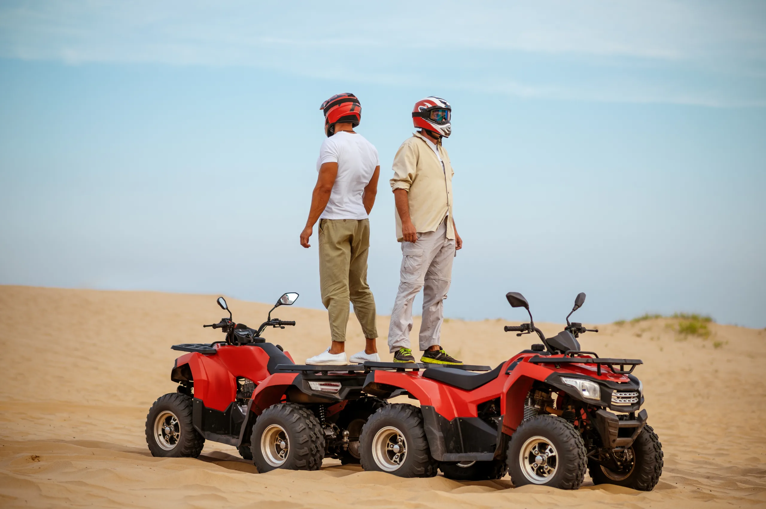 Adventure in the Desert and Quad Biking